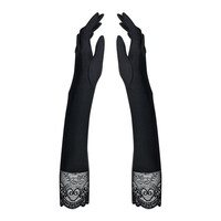 Ръкавици с дантела Obsessive Miamor