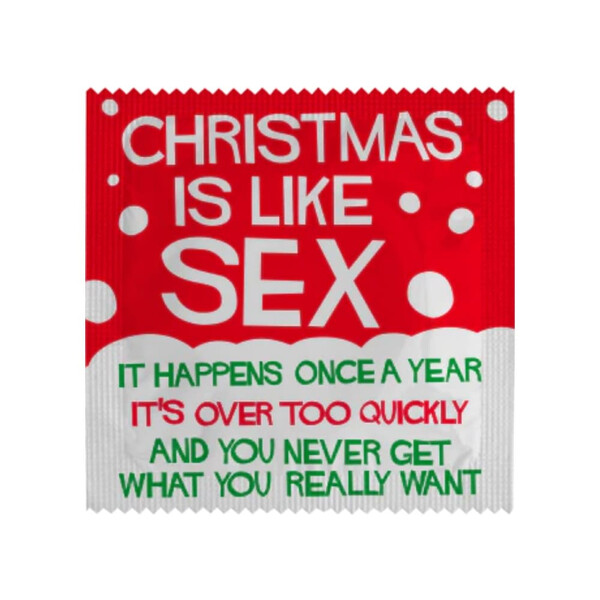 Презерватив Christmas is like sex
