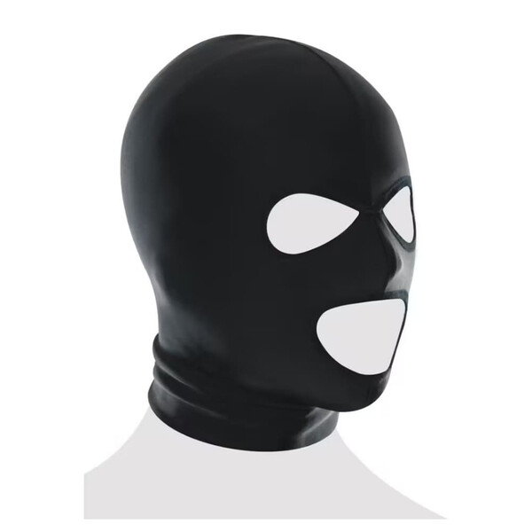 Маска за глава с 3 отвора Fetish Fantasy