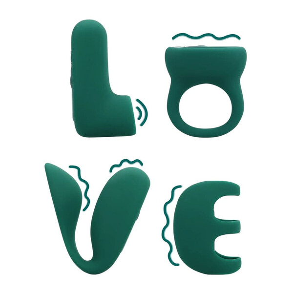 Комплект пенис рингове Loveline, Лилав