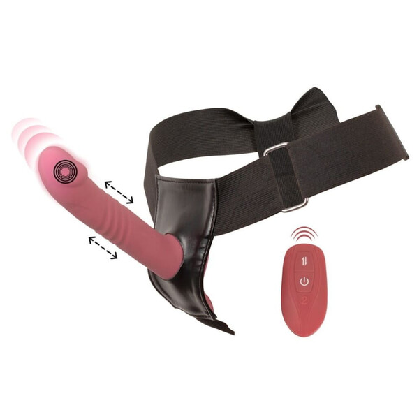 Дамски пенис колан с вибратор