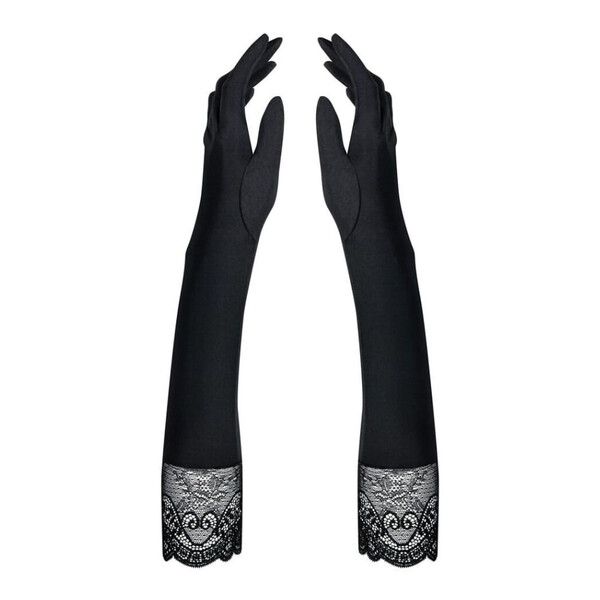 Ръкавици с дантела Obsessive Miamor